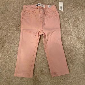 NWT pink toddler jeggings